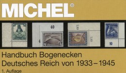 Deutschland Michel 2014 Neu 80€ Handbuch Bogenecken Deutsches Reich Stamp To 1945 Corner New Special Catalog Old Germany - Duitsland