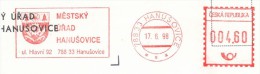 I4745 - Czech Rep. (1998) 788 33 Hanusovice: Municipal Authority (the City Coat Of Arms) - Autres & Non Classés