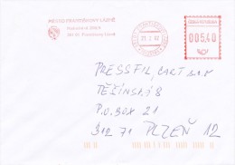 I4754 - Czech Rep. (2002) 351 01 Frantiskovy Lazne: Municipal Authority - City Franzensbad (coat Of Arms), - Hydrotherapy