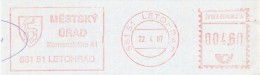 I4743 - Czech Rep. (1997) 561 51 Letohrad: Municipal Authority (coat Of Arms: Deer) - Sonstige & Ohne Zuordnung