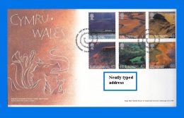 GB 2004-0011, A British Journey - Wales FDC, Llanfair SHS - 2001-10 Ediciones Decimales