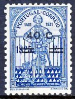 !										■■■■■ds■■ Portugal 1933 AF#552* D.Nuno Surcharged 40 On 1$25 (x1547) - Ungebraucht