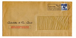 Lettre , SUISSE , ZURICH 1 , Luftpost Nach Dem AUSLAND Schnell Und Zuverlässig , ZUBERBÜHLER & CO - Postmark Collection