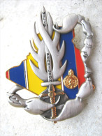 INSIGNE DE PROMOTION DE LA GENDARMERIE NATIONALE ESOG MDL / C PERRICHON  ETAT EXCELLENT - Polizei