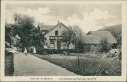 68 MURBACH / Café-Restaurant Alphonse Martin, Souvenir De Murbach / - Murbach