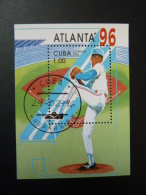 Feuillet "CUBA " J.O. ATLANTA 1996 - BF 144 - Base Ball - Ete 1996: Atlanta