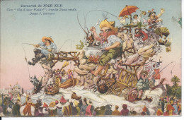 Carnaval De NICE XLII - Char "Cote D'Azur Plaisir" - Auzello,Tasso,constr.  Dessin J. Barnoin - Carnevale