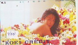 Télécarte Japon EROTIQUE (4331) ACTRESS * EROTIC  Japan PHONECARD EROTIK * BIKINI GIRL * BATHCLOTHES * FEMME * SEXY LADY - Moda