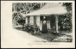 NOUVELLE CALÉDONIE - CPA D´UNE RESIDENCE D'UN MISSIONNAIRE - SUP - Nueva Caledonia