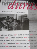 Marguerite Duras Cinéaste : Dossier 4 Pages : Rétrospective Marguerite Duras (1998/G.N.C.R.) & Cinéma 77 N°223 - Autres & Non Classés