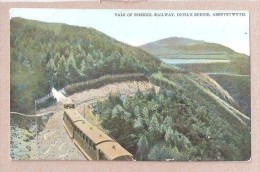 Postcard Vale Of Rheidol Aberystwyth Narrow Gauge Railway Steam Train DEVILS BRIDGE EVANS SERIES UNUSED - Cardiganshire