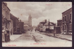 CPA France 59 - Nord - JEUMONT - Rue Thiers - Belgique Cachet Griffe Roisin Autreppe - Carte Postale // - Jeumont