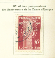 FINLAND  -  1947  Postal Savings Bank  Mounted Mint - Used Stamps