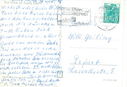 DDR Magdeburg MWST 1960 Weihnachts- Und Neujahrspost Rechtzeitig Einliefern! - Maschinenstempel (EMA)