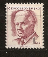 Tchécoslovaquie 1968 N° 1638A ** Courant, Président, Ludvik Svoboda, Guerre Mondiale, Héros, République Socialiste, URSS - Ungebraucht