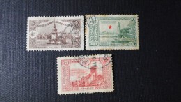 Turquie Y/T N° 179,181 (étoilé), 182 Usagés, Trac Charn. - Used Stamps