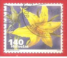 SVIZZERA - SUISSE - 2012 - FIORI - FLOWERS - LYCOPERSICUM -  SF. 1,40 - Michel CH 2239 - Used Stamps