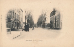 ( CPA 54 )  FROUARD  /  Avenue Gambetta  -  Carte 1900 - - Frouard