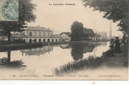 ( CPA 54 )  FROUARD  /  La Gare  -  Le Canal  -  Les Forges  - - Frouard