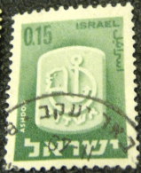 Israel 1965 Arms Ashdod £0.15 - Used - Gebruikt (zonder Tabs)