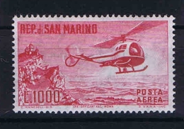 San Marino: Mi 696  Sa. 138  MNH/** 1961 Airmail - Poste Aérienne