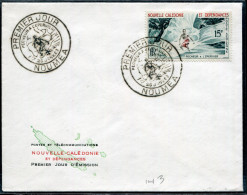 NOUVELLE CALÉDONIE - PA N° 67 ( PECHEUR à L'EPERVIER ) / FDC DE NOUMÉA LE 26/1/1962 - SUP - FDC