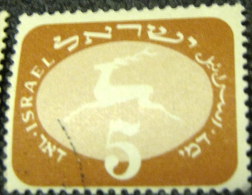 Israel 1952 Postage Due 5p - Used - Postage Due