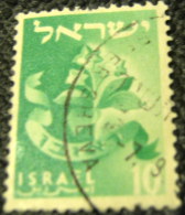 Israel 1955 Twelve Tribes Reuben 10p - Used - Oblitérés (sans Tabs)
