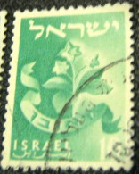 Israel 1955 Twelve Tribes Reuben 10p - Used - Oblitérés (sans Tabs)