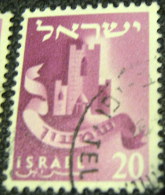 Israel 1955 Twelve Tribes Simeon 20p - Used - Used Stamps (without Tabs)