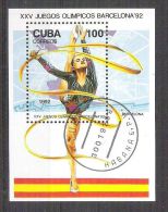 Cuba 1992 Sport, Perf. Sheet, Used AA.043 - Gebraucht