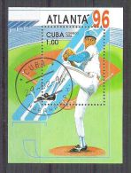 Cuba 1996 Sport, Perf. Sheet, Used AA.049 - Gebruikt