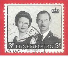 LUSSEMBURGO - LUXEMBOURG - USATO - 1964 - Grand Duke Jean - 3 Fr. - Michel LU 701 - Gebruikt