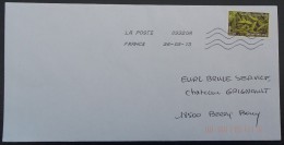 FRANCE - Timbre Autoadhésif "haricots Mange-tout" De La Série "légumes" Sur Lettre Du 26/02/2013 - Groenten