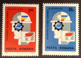 Romania 1969 Sc 2096/2097 Mi 2764/2765 Mnh** - Unused Stamps