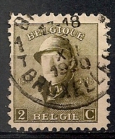 BELGIE BELGIQUE 166 Bruxelles - 1919-1920 Roi Casqué