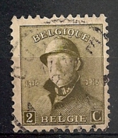 BELGIE BELGIQUE 166 OUGREE - 1919-1920 Behelmter König