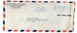 Lettre , ETATS UNIS , NEW YORK , 1956 , Sinjon , H.W. ST. JOHN & Company - Storia Postale