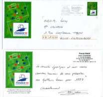 Lettre Et Courrier, Entier Postal , FRANCE 98 , Coupe Du Monde De Football , SAINT CHERON , Fête Des 3 Vallées - PAP:  Varia (1995-...)