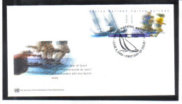 WIT07   FDC  UNO NEW YORK  2005 MICHL 984/85 - Covers & Documents