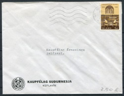 1968 Iceland Library 5 Kr Keflavik Cover - Selfossi - Lettres & Documents