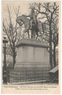 75 - PARIS Historique - 12 - Statue équestre De Louis XIII, Square Des Vosges - Statues