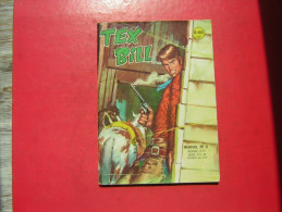 BD  PETIT FORMAT  TEX BILL MENSUEL N° 5   ARTIMA 1962  BON ETAT ,VECU D´USAGE - Small Size