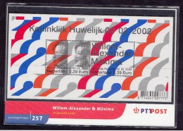 NETHERLANDS 2002  ++ MAXIMA ALEXANDER ++ POSTFRIS MNH ** - Unused Stamps