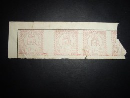 GB-1 /- Post Paid  Abimé - Post & Go Stamps