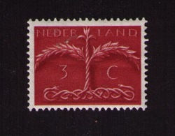 Timbre Neuf Pays-Bas, Arbre Stylisé, 3 C, 1943 - Ungebraucht