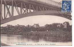 GARGENVILLE (S.-et-O.) - Le Pont Sur La Seine à Rangiport - Gargenville