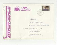 Enveloppe Timbrée De Xaver Jehle Industrie A Schaan Swiss Adressé A Mr Herrn J P  Sazze A Cran-Gevrier Annecy 74 - Storia Postale