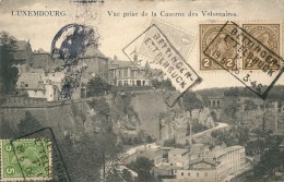 Carte Pour La France 1906, Cachets Ferroviaires - 1906 Guillaume IV