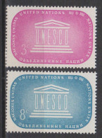 Nations-Unies (New York) N° 37 - 38 *** UNESCO - 1955 - Ungebraucht